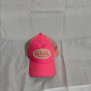 Von Dutch Vibrant Pink Cap
